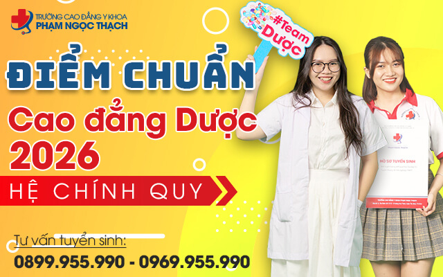 Cao đẳng Y khoa Phạm Ngọc Thạch đào tạo Cao đẳng Dược hệ chính quy