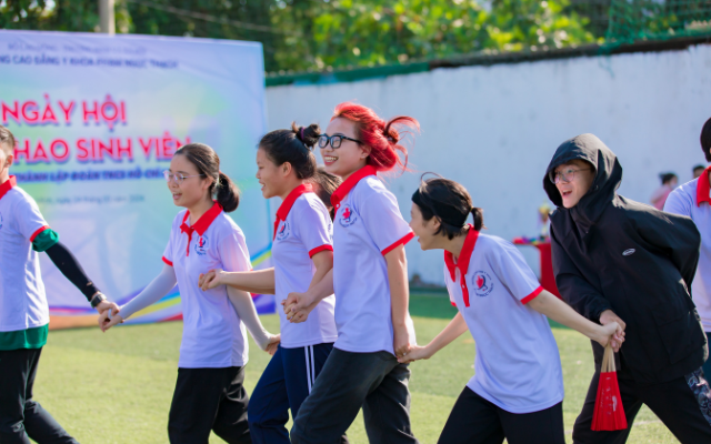 Ngày hội thể thao sinh viên - một hoạt động sôi nổi tại Cao đẳng Y khoa Phạm Ngọc Thạch