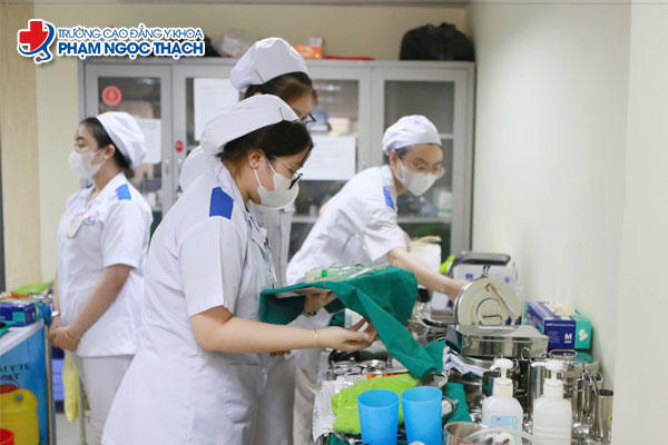 Ngành Điều đưỡng được đào tạo ở nhiều trình độ khác nhau