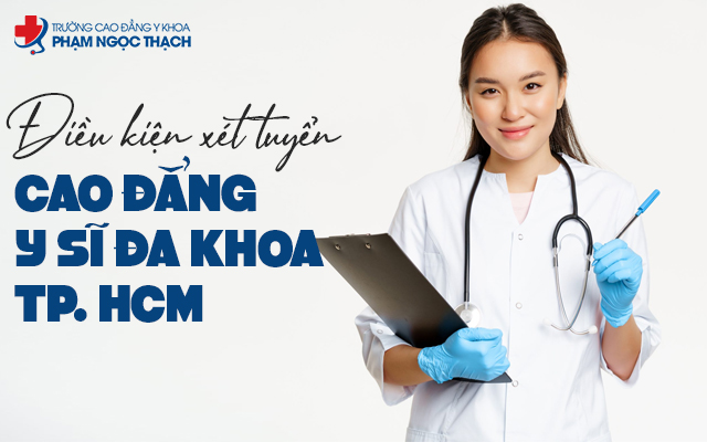 Các điều kiện xét tuyển Cao đẳng Y sĩ Đa khoa TPHCM dễ hơn so với hệ Đại học Chính quy