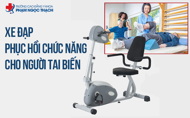 Xe đạp phục hồi chức năng cho người bị tai biến giúp khôi phục vận động tay chân