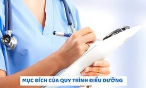 Mục đích của quy trình Điều dưỡng