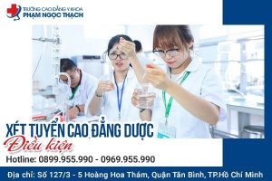 Trường Cao đẳng Y khoa Phạm Ngọc Thạch tuyển sinh Cao đẳng Dược