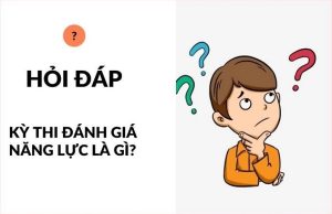 Thi đánh giá năng lực là gì? Mục đích và vai trò của thi đánh giá năng lực?