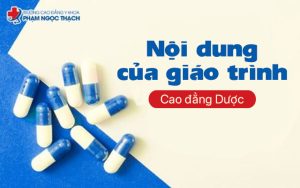 Nội dung giáo trinh Cao đẳng Dược