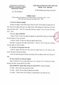 Lễ trao bằng tốt nghiệp cao đẳng chính quy 2022 - 2025
