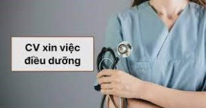 Một số mẫu CV xin việc ngành điều dưỡng