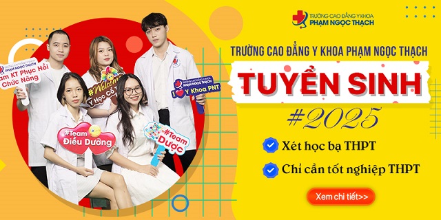 Phương thức xét tuyển Trường Cao đẳng Y khoa Phạm Ngọc Thạch năm 2026