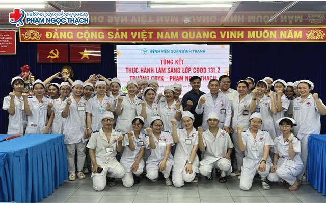 Lễ tổng kết thực hành lâm sàng tại Bệnh viện Quận Bình Thạnh