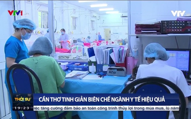 Một trong những tấm gương tiêu biểu trong quá trình tinh giản biên chế ngành y tế được lên sóng truyền hình quốc gia