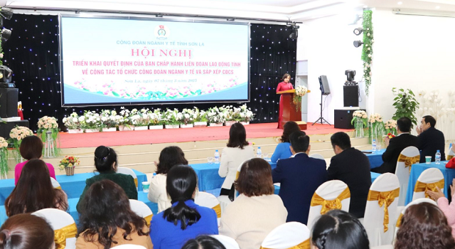 Hội nghị triển khai quyết định giải thể Công đoàn ngành y tế tỉnh Sơn La Hội nghị triển khai quyết định giải thể Công đoàn ngành y tế tỉnh Sơn La