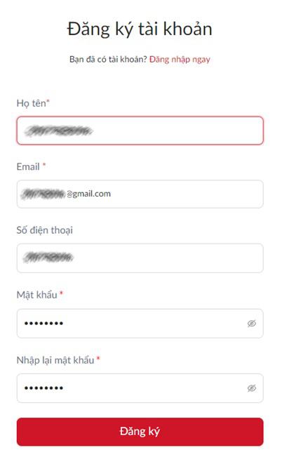 Thí sinh tiến hành đăng ký thường