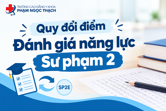 Cách quy đổi điểm Đánh giá năng lực Sư phạm 2 sang điểm tương đương